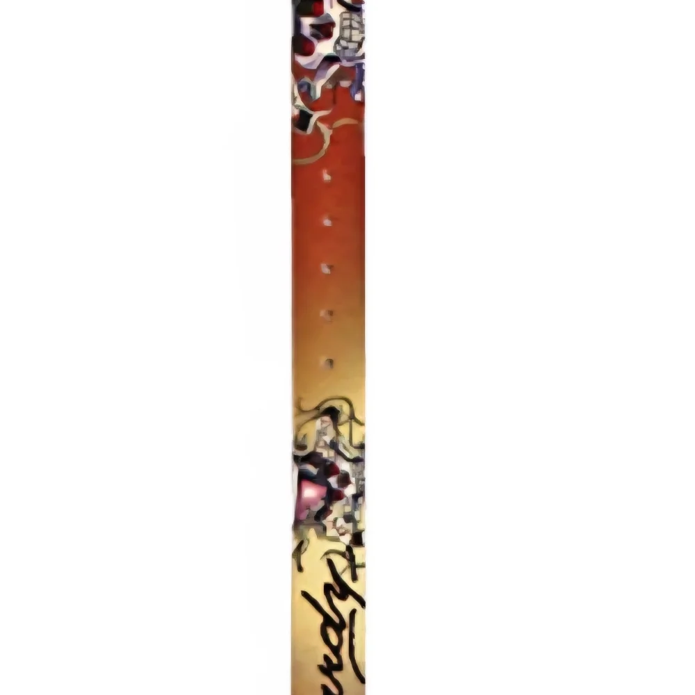 Ed Hardy EH3298 Love Kills Slowly -Kids Brown Gold Leather Belt XL Waist 28